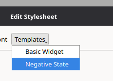 Stylesheet-Vorlagen