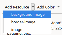 Inserting a resource